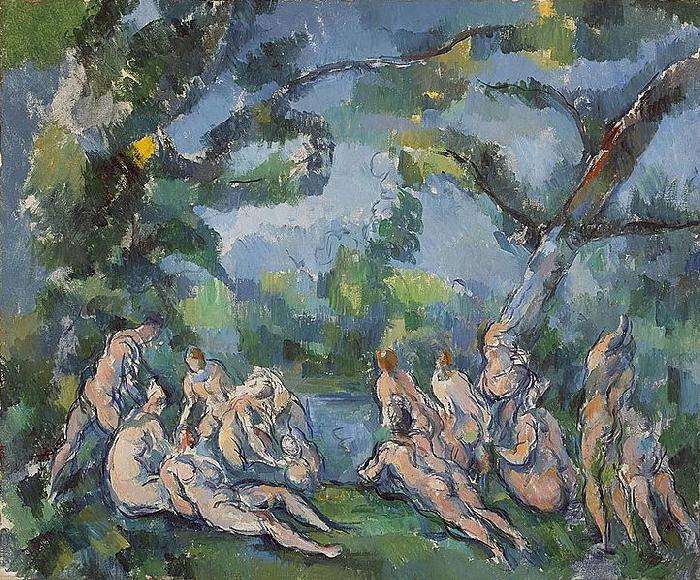 Paul Cezanne Badende China oil painting art